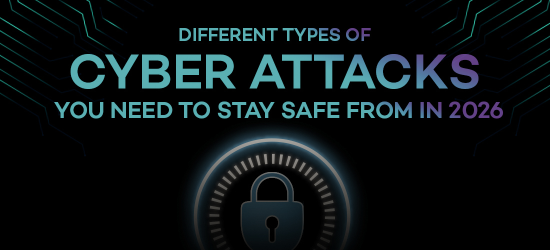 Different types of Cyber Attacks You Need to Stay Safe from in 2026