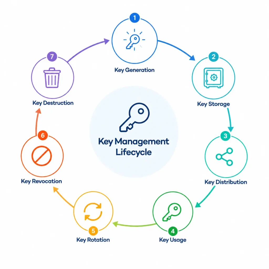 Key Management Lifecycle Stages